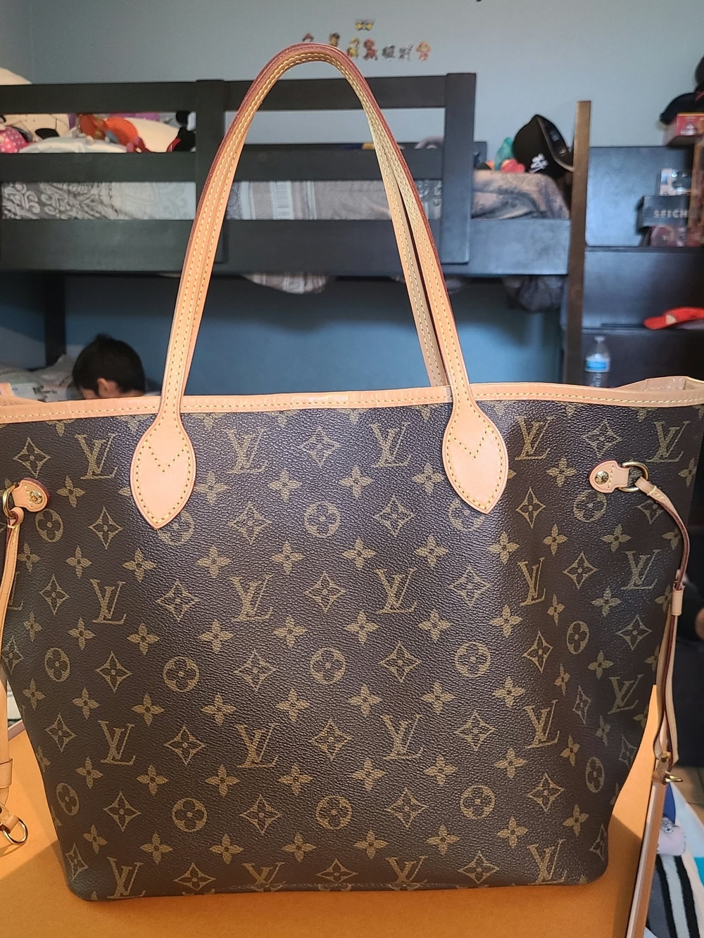 Louis Vuitton Monogram Canvas Neverfull Tote - Brown